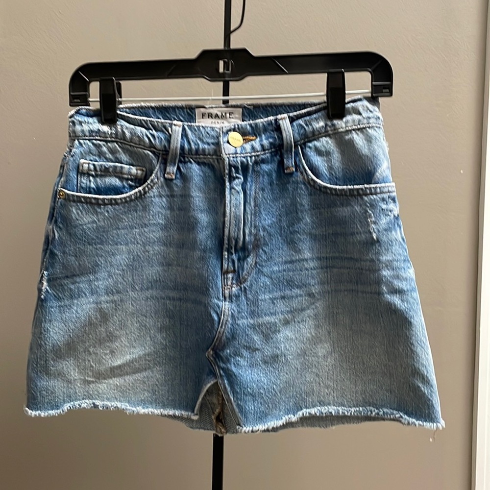 FRAME denim mini! Sold at Nordstrom over $200!
